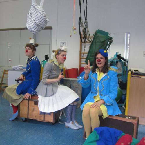 rote Nasen Clowns