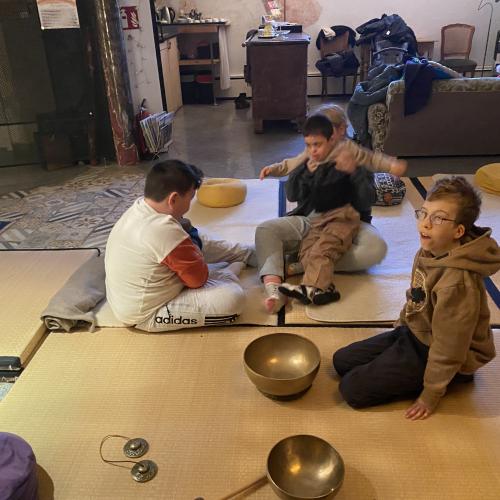 Entspannung mit Klangschalen