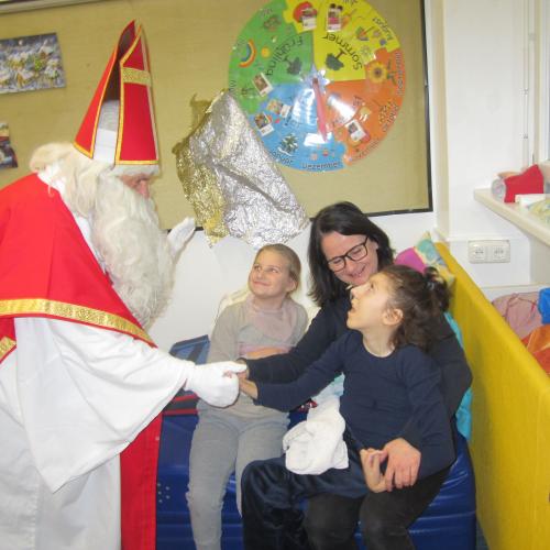 Nikolaus in der E-Klasse