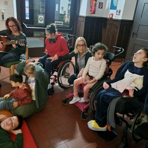 E-Klasse bei der Nikolausfeier